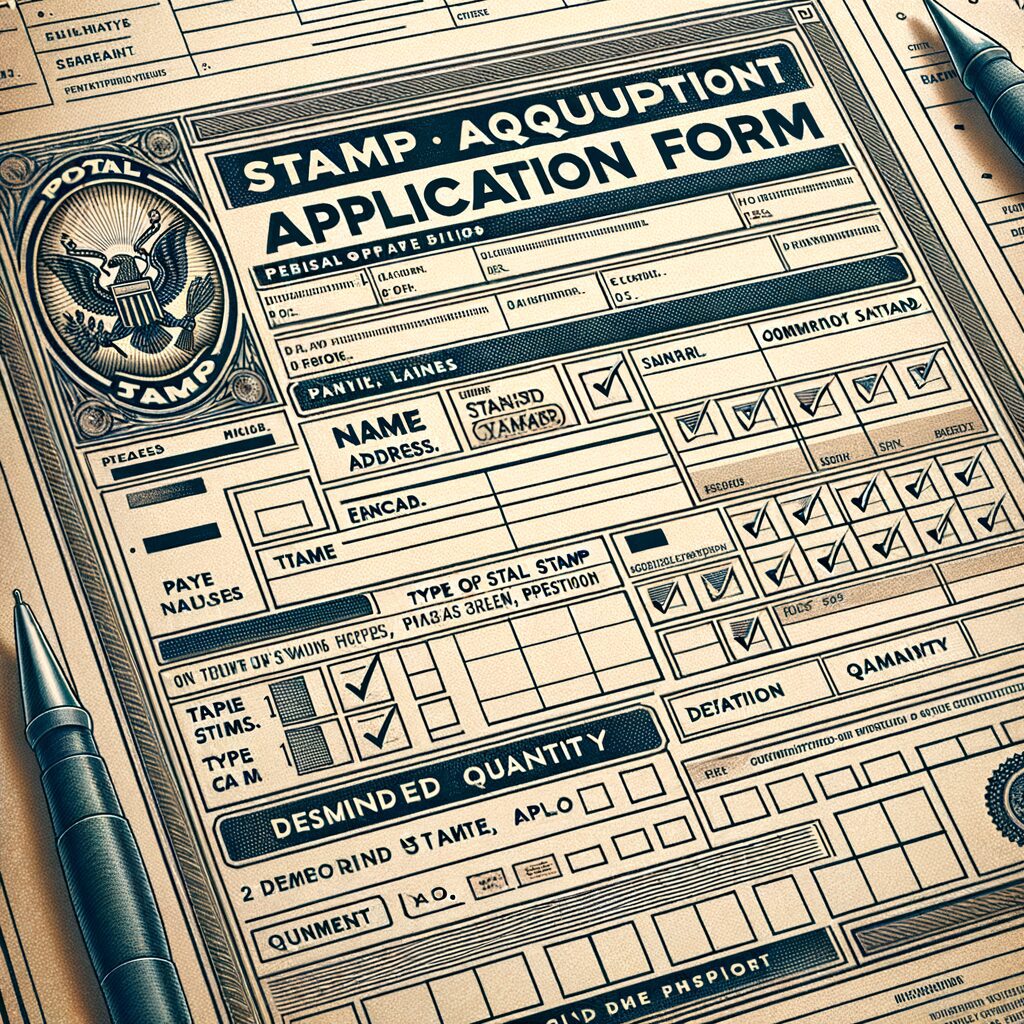 stamp acquisition application