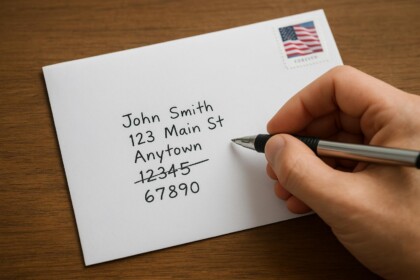 wrong zip code on mail