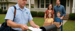 usps change of address for family